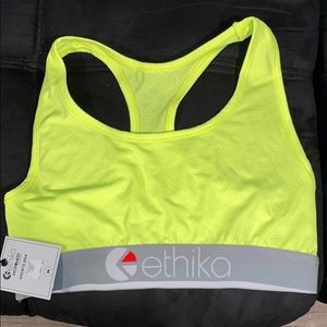 NWT ETHIKA SPORTS BRA